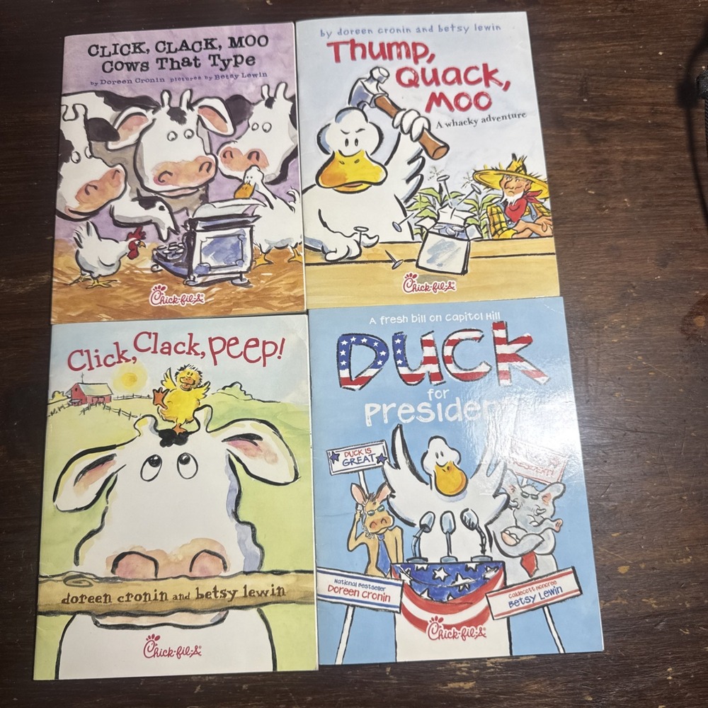 4 Book Lot. Chick-Fil-A